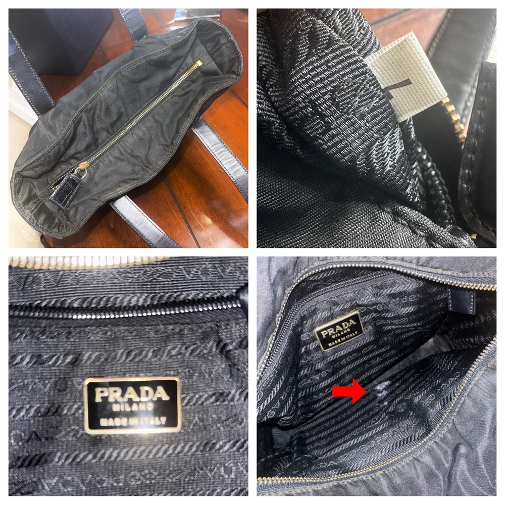 AUTHENTIC Prada bag. Black. - Picture 10 of 16